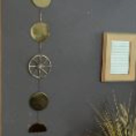 63" Crystal Moon Decor, Moon Phase Decor, For Bedroom